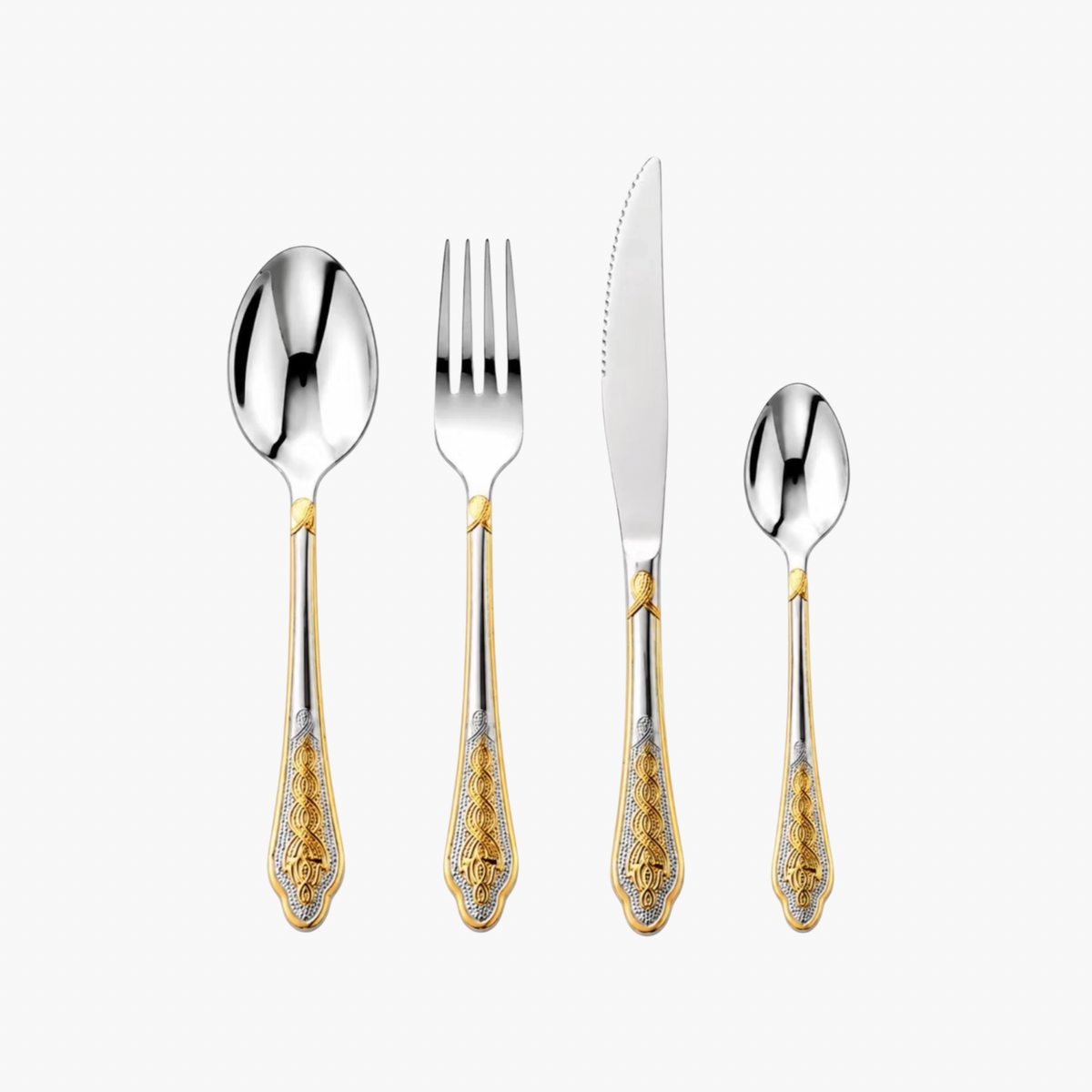 Faqueiro Dynasty 24 Peças em Aço Inox
