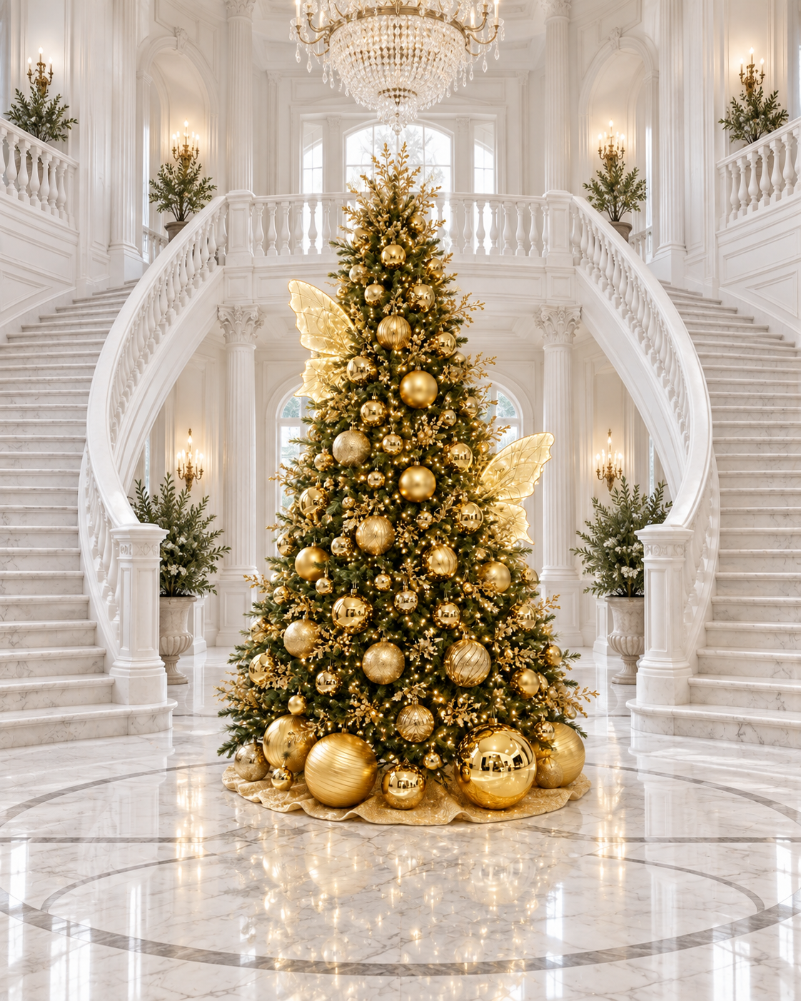 Árvore de Natal Premium Pinheiro Realista 2,40m com 1.681 Galhos