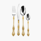Faqueiro Louis XV 24 Peças em Aço Inox