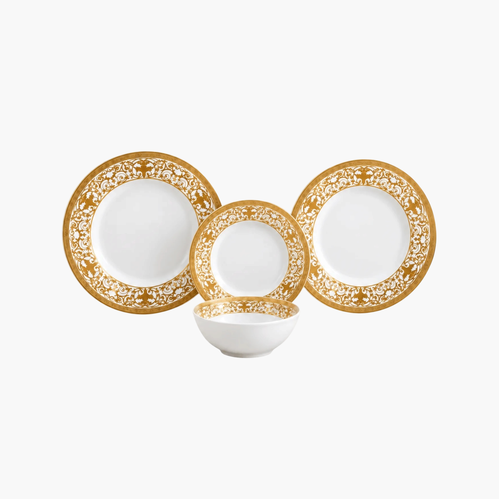 Aparelho de Jantar Versailles Gold 24 Peças