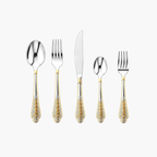 Faqueiro Dynasty 30 Peças em Aço Inox