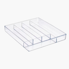 Organizador de Talheres Transparente – 5 Divisórias
